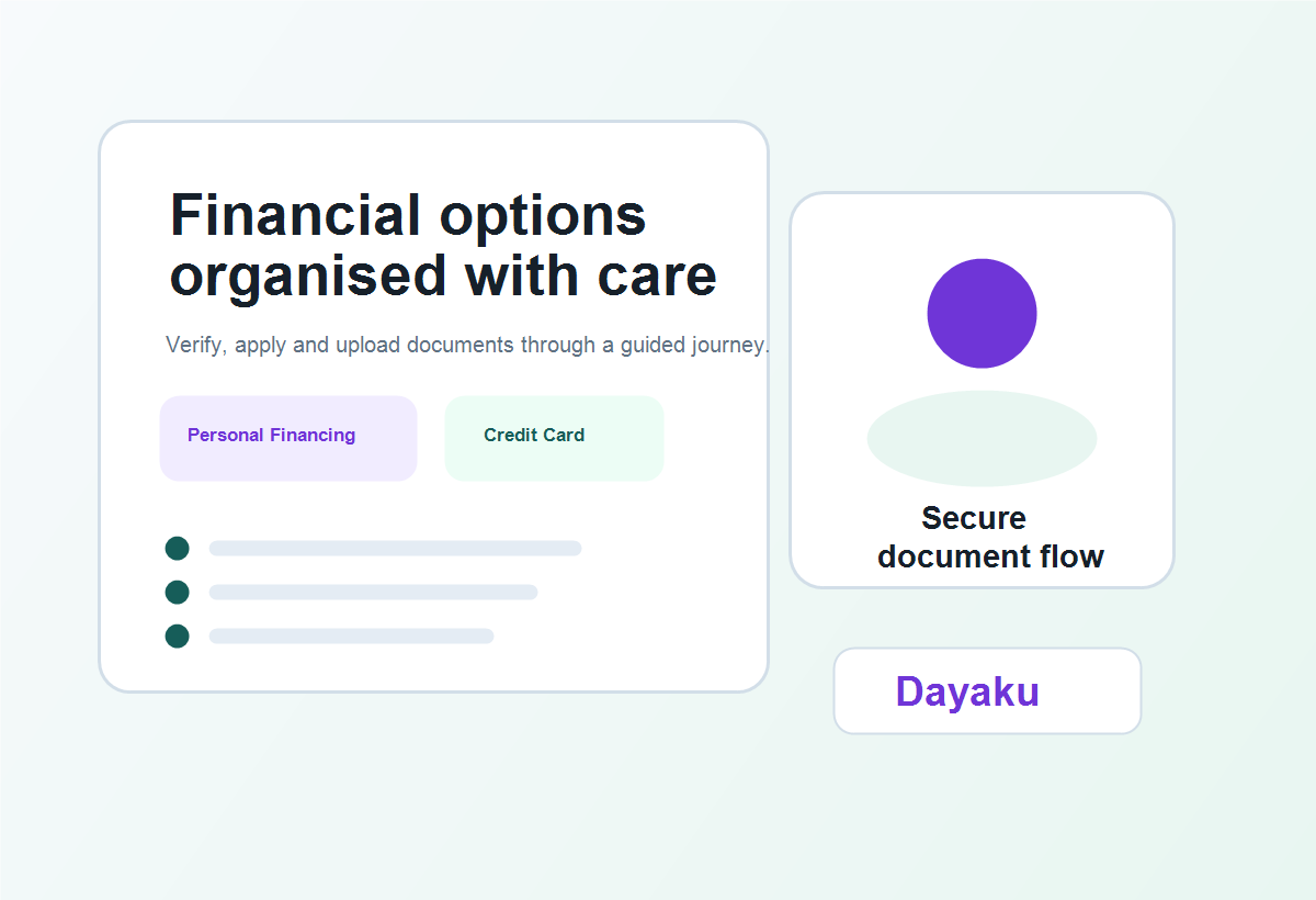 Find financing or credit card options that fit your needs.